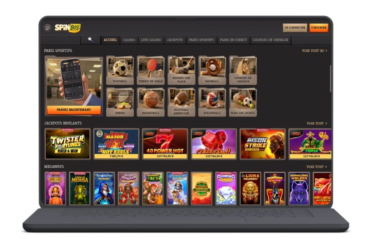 SpinBoss Kasino login